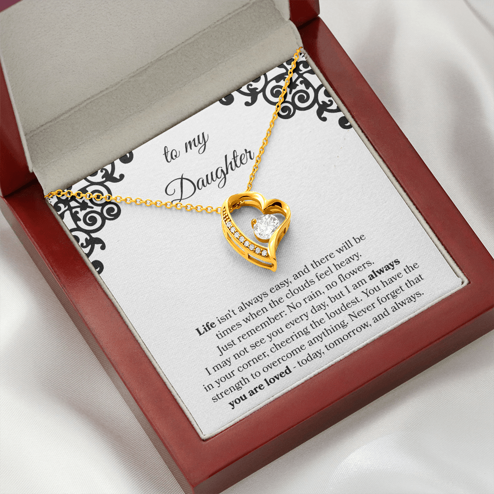 To My Daughter Necklace