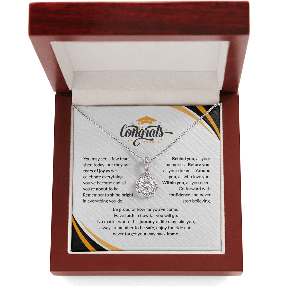 Graduation Gift Necklace Inspirational Message For Her Keepsake