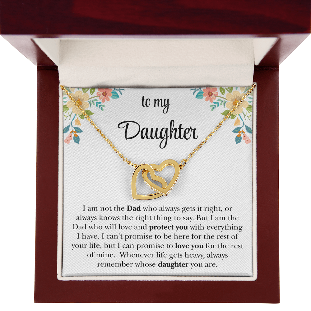 To My Daughter Necklace