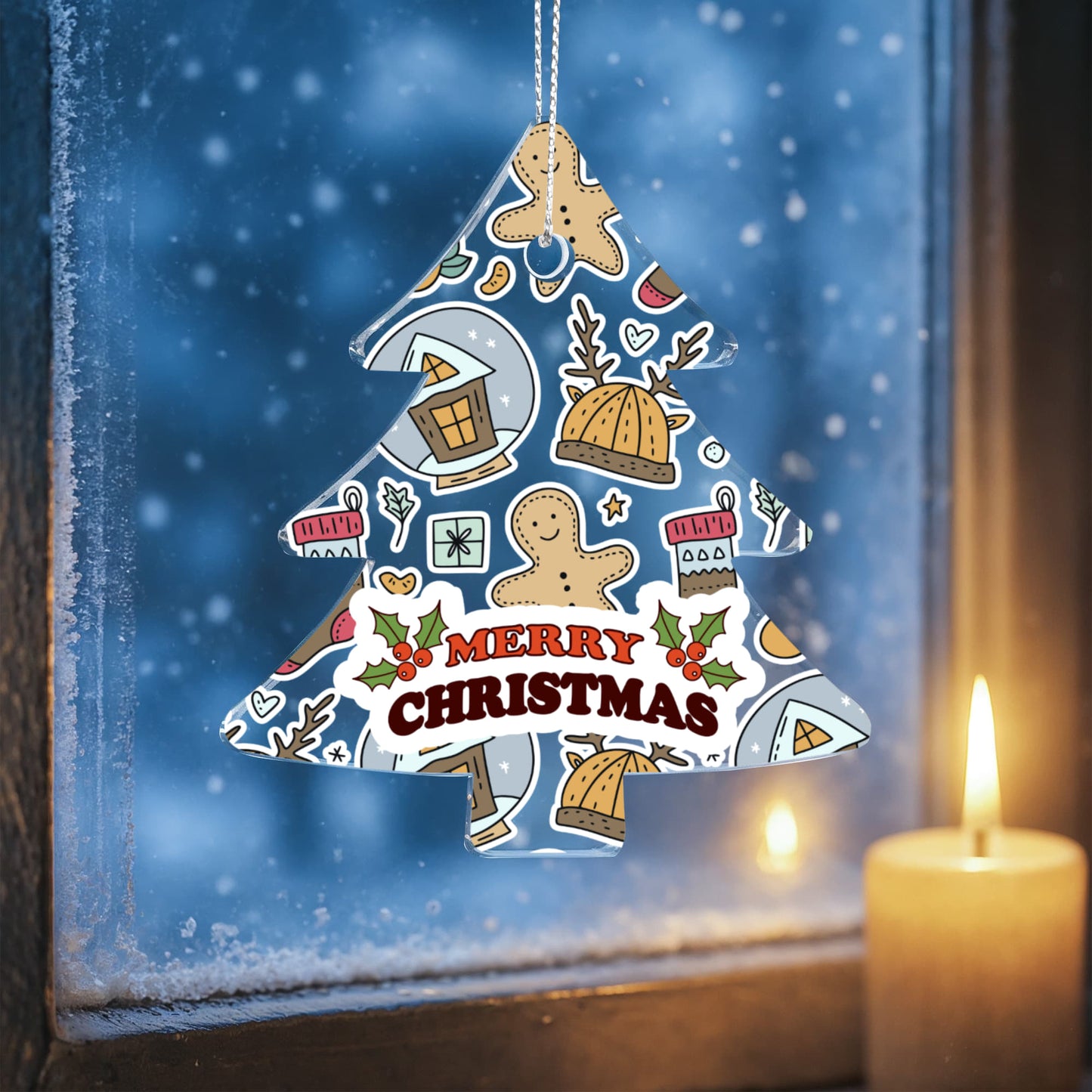 Gingerbread Christmas Keepsake Ornament