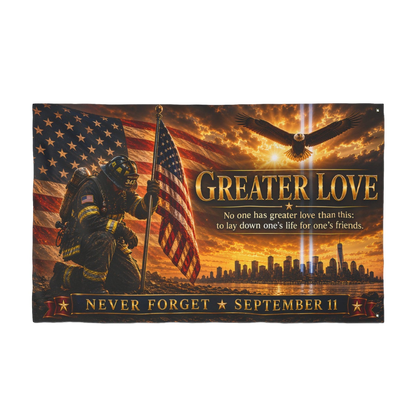 Greater Love Flag