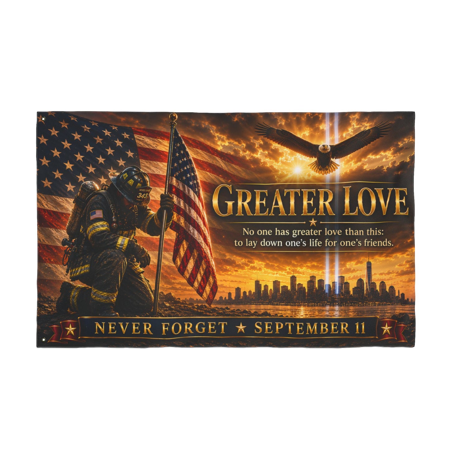 Greater Love Flag
