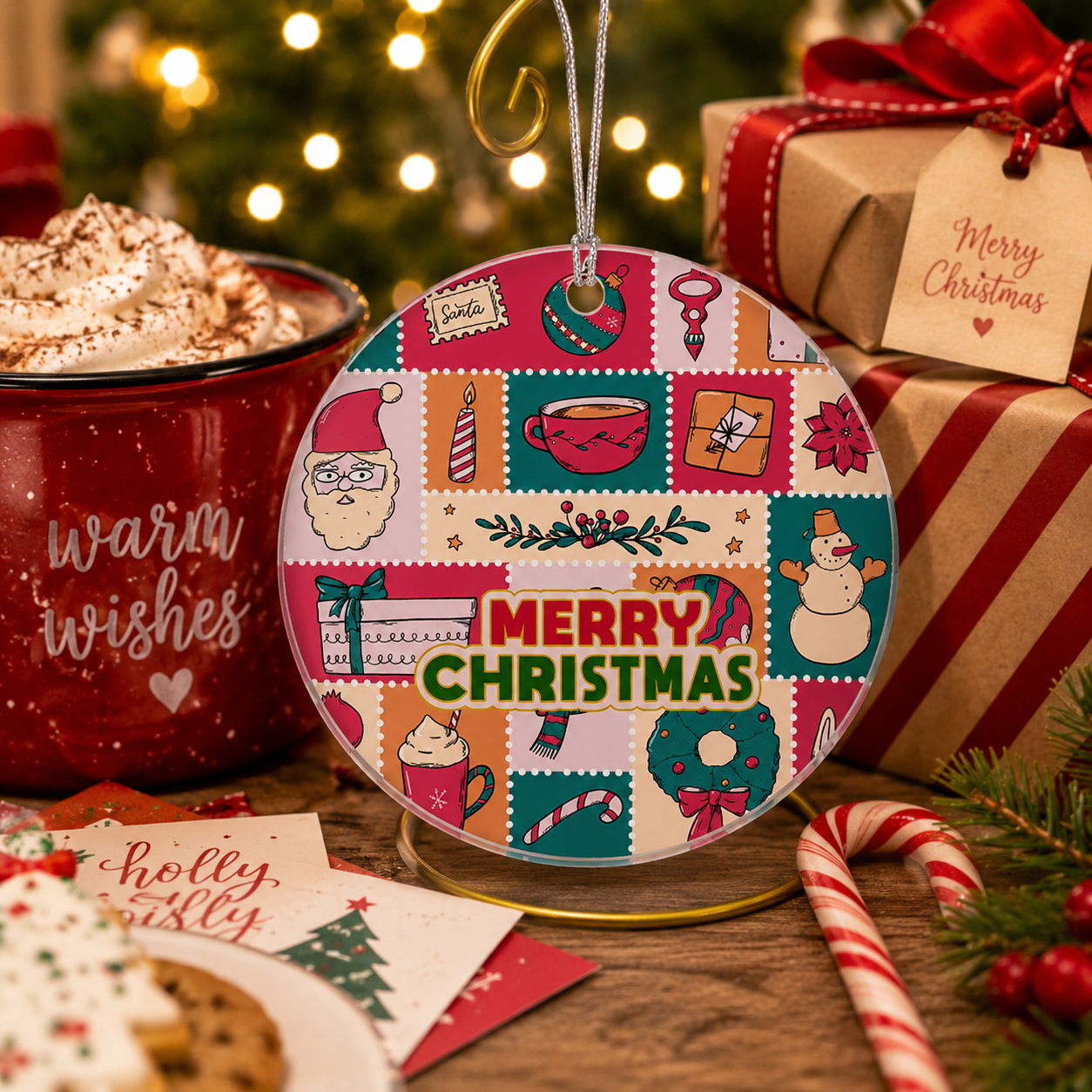 Festive Christmas Tree Ornament For Holiday Home Décor