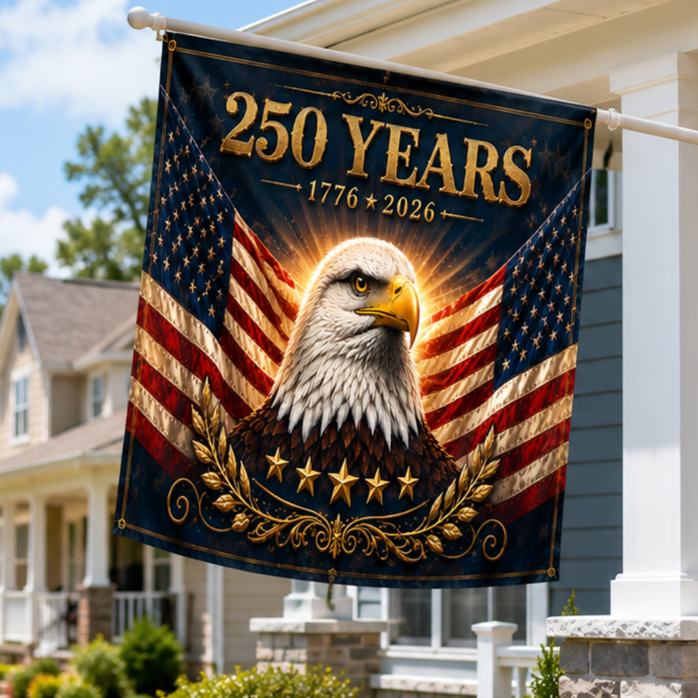 Proud American Legacy 250th Anniversary Double-Sided Flag