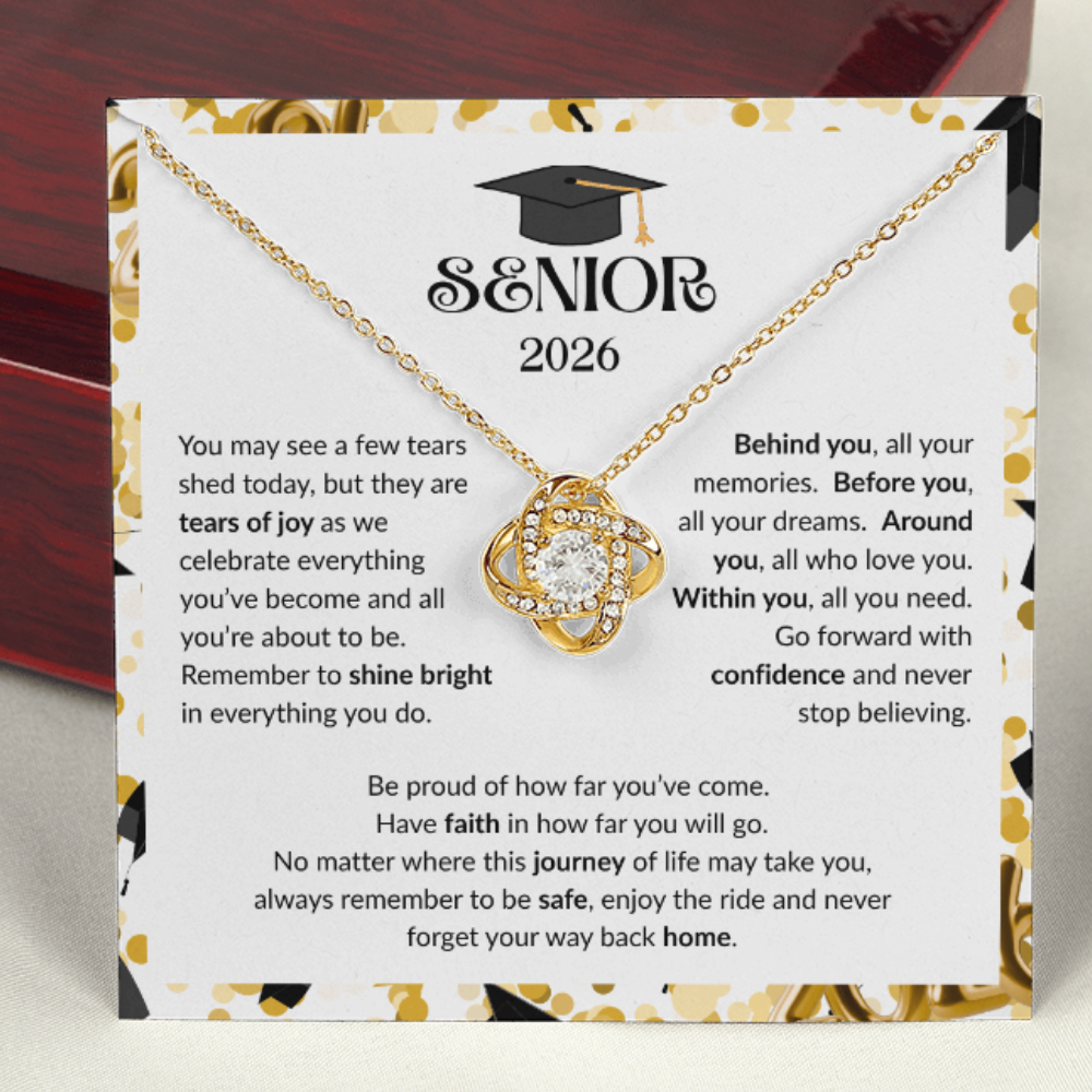 Senior 2026 Graduation Gift Necklace for Daughter