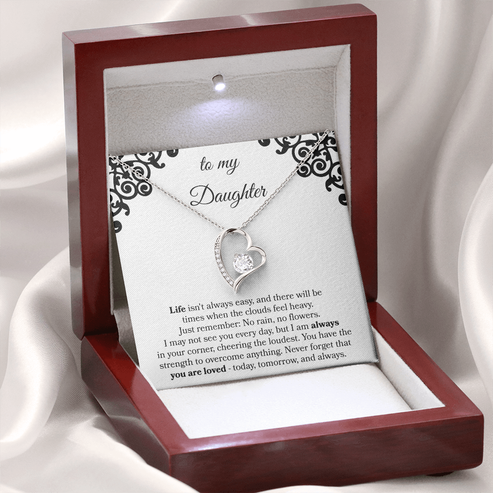 To My Daughter Necklace