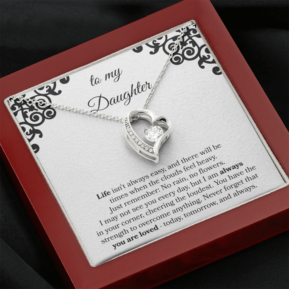 To My Daughter Necklace
