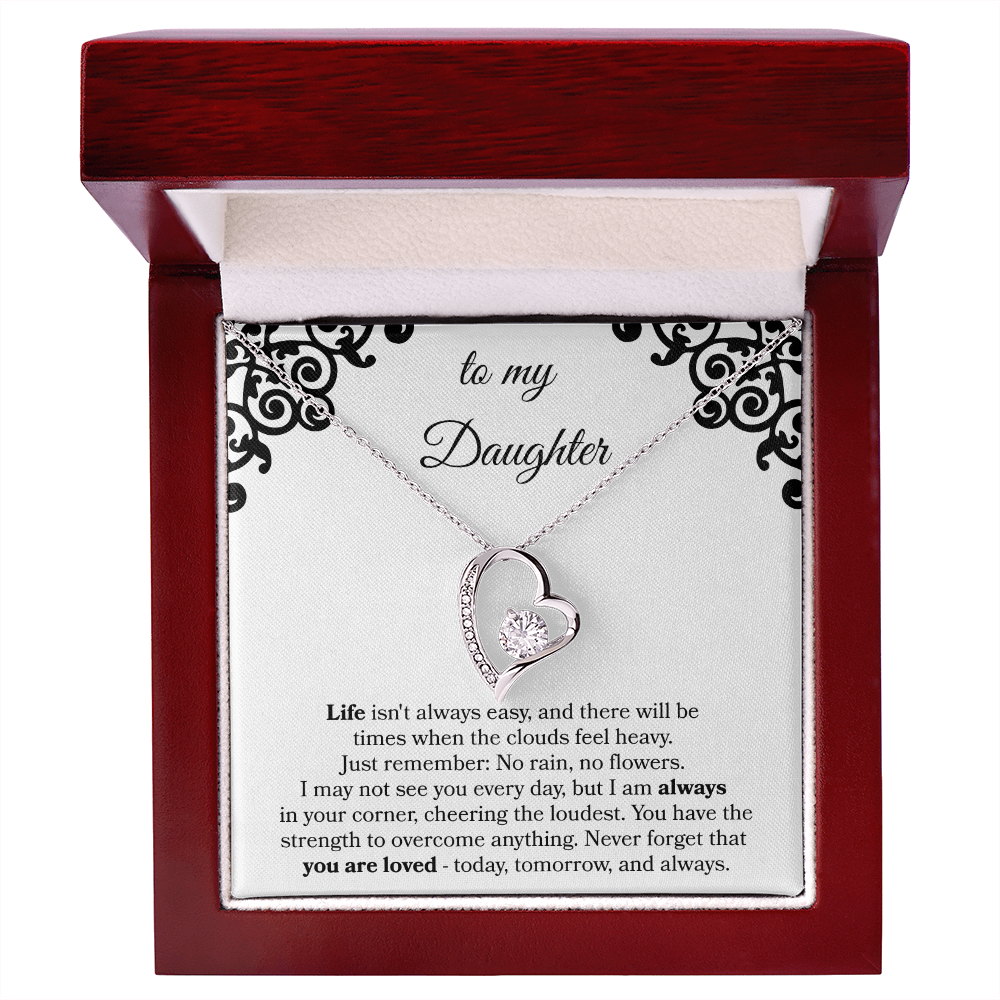 To My Daughter Necklace