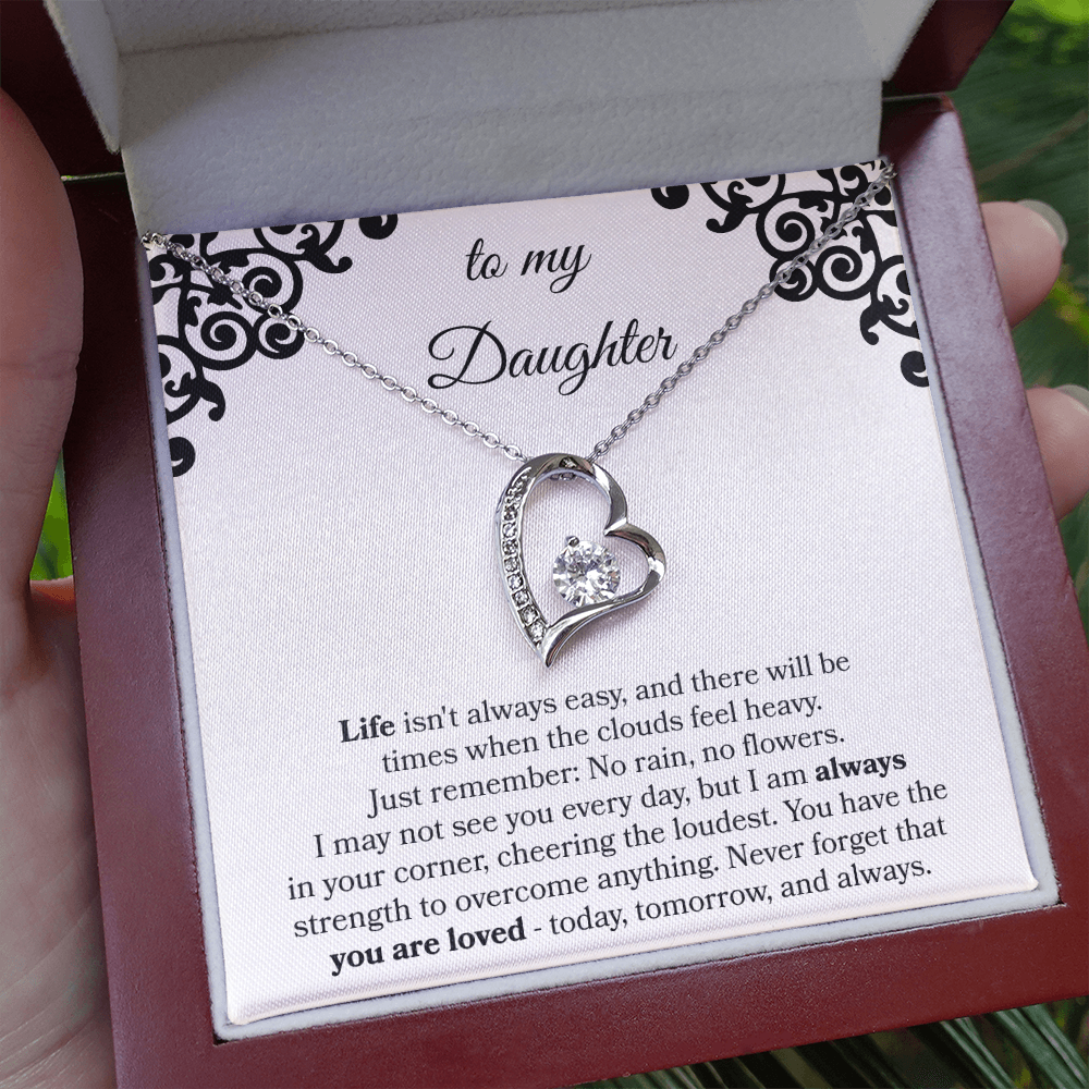 To My Daughter Necklace