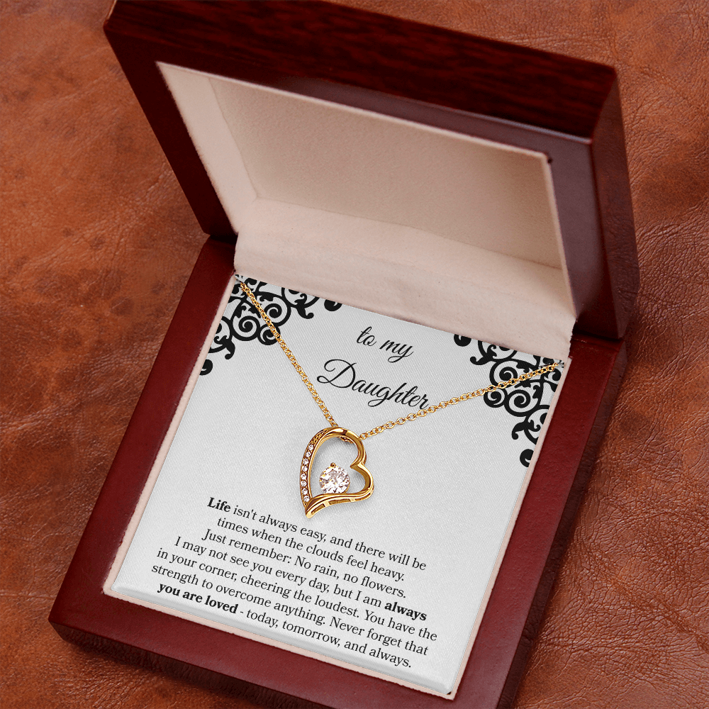 To My Daughter Necklace