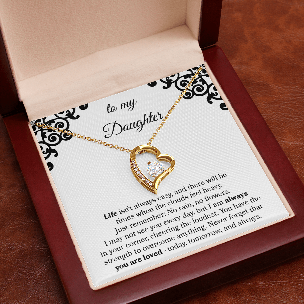 To My Daughter Necklace