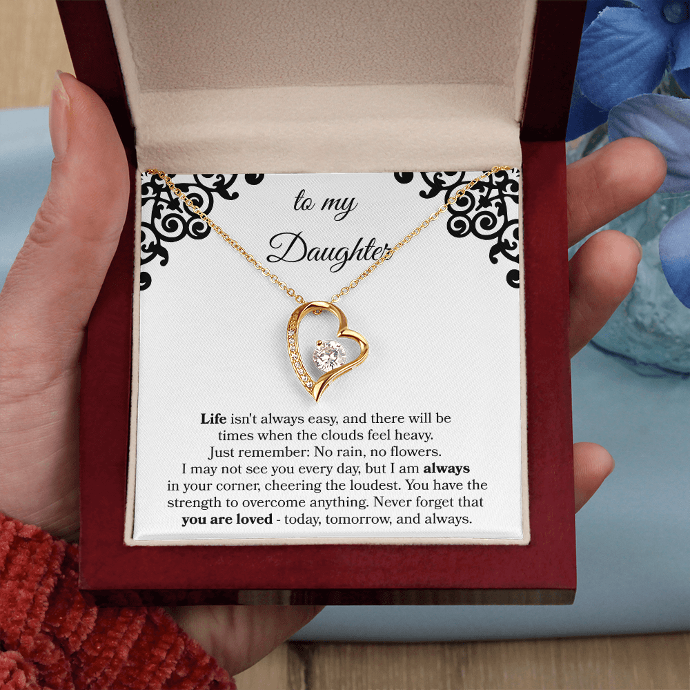 To My Daughter Necklace