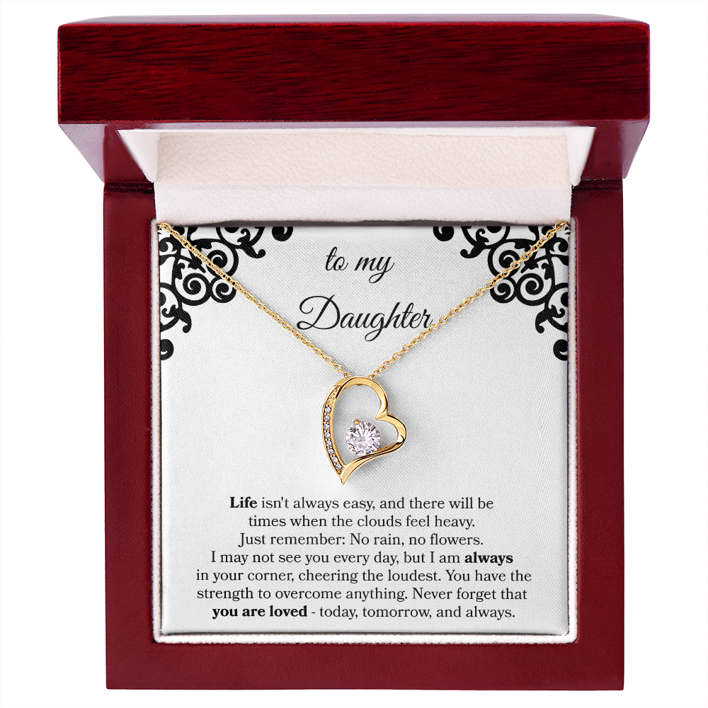 To My Daughter Necklace
