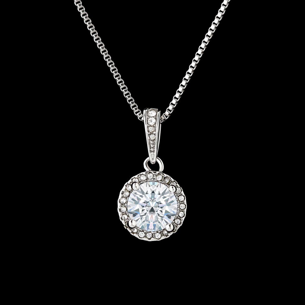 Graduation Gift Necklace For Daughter From Mom With Love