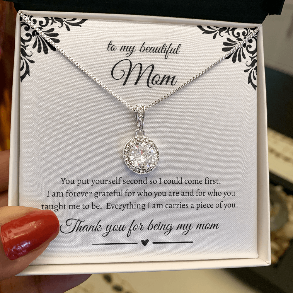 Meaningful Gift For Mom Eternal Hope Necklace Keepsake