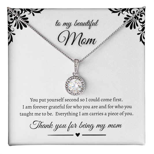 Meaningful Gift For Mom Eternal Hope Necklace Keepsake