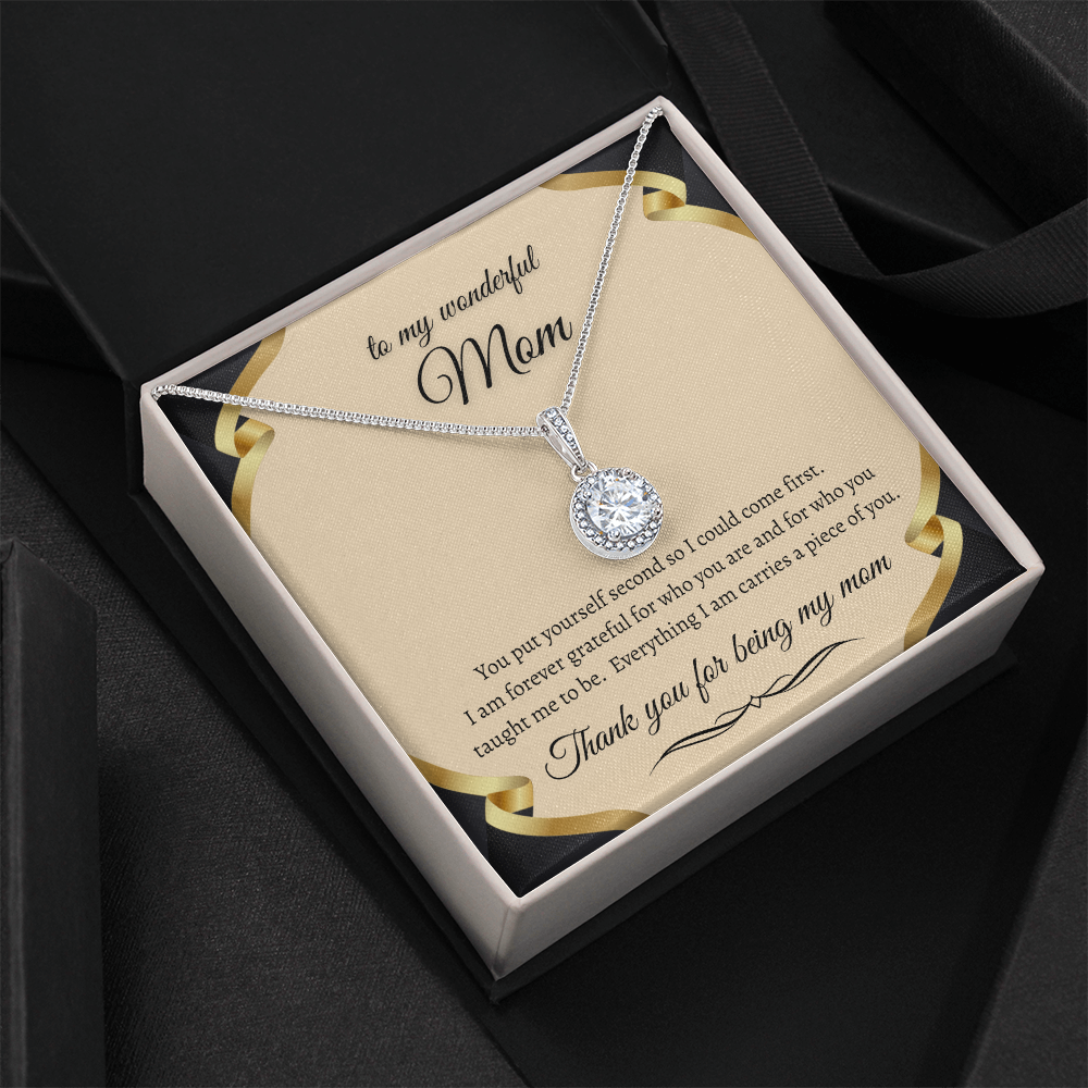 Timeless Mom Necklace Gift Symbol Of Love And Gratitude