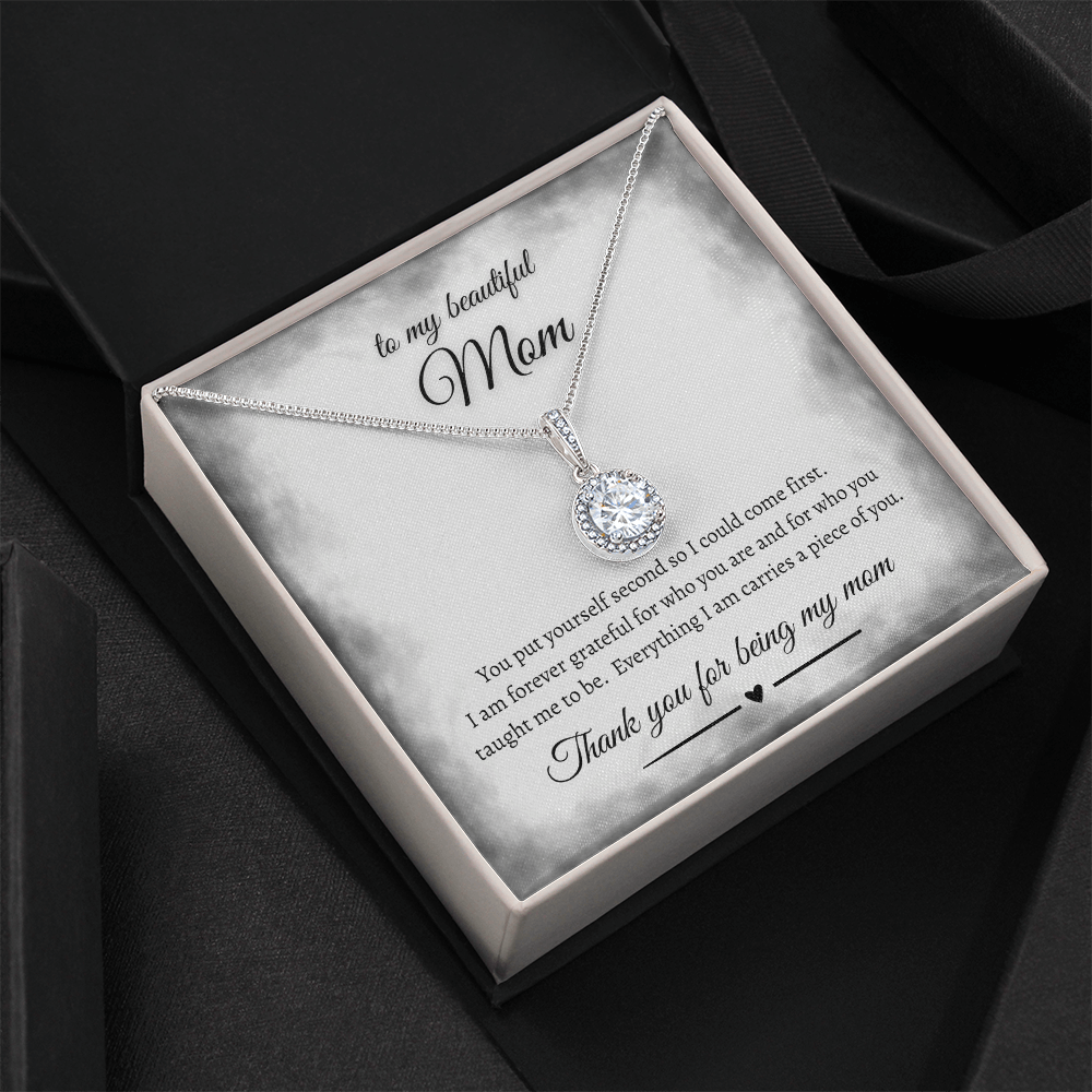 Emotional Mom Necklace Gift From Child With Love