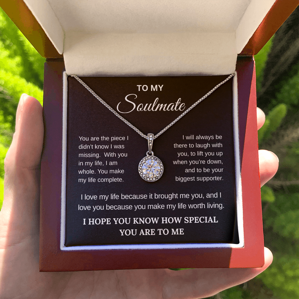 To My Soulmate: You Are My Everything Necklace