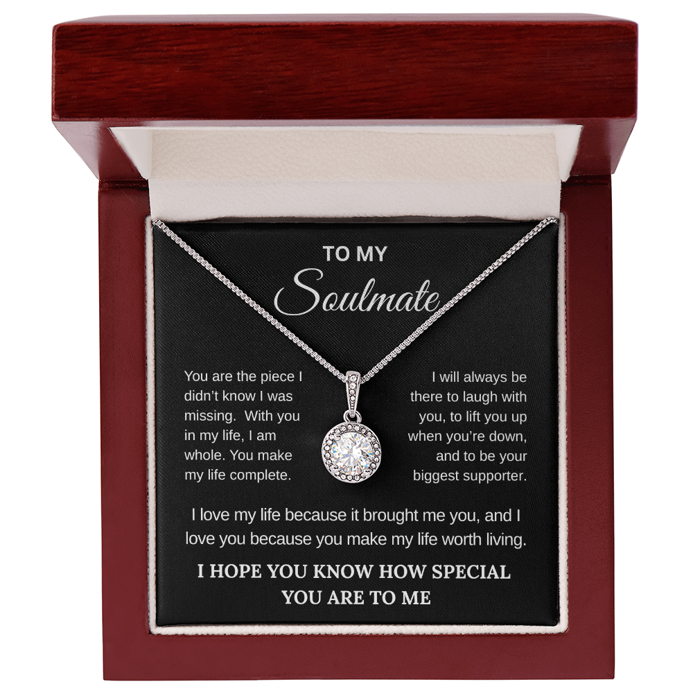 To My Soulmate: You Are My Everything Necklace