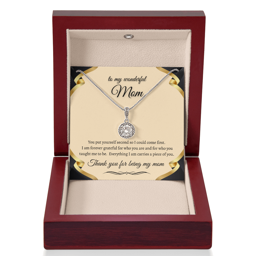 Timeless Mom Necklace Gift Symbol Of Love And Gratitude