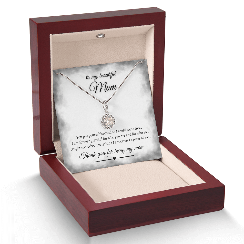 Emotional Mom Necklace Gift From Child With Love