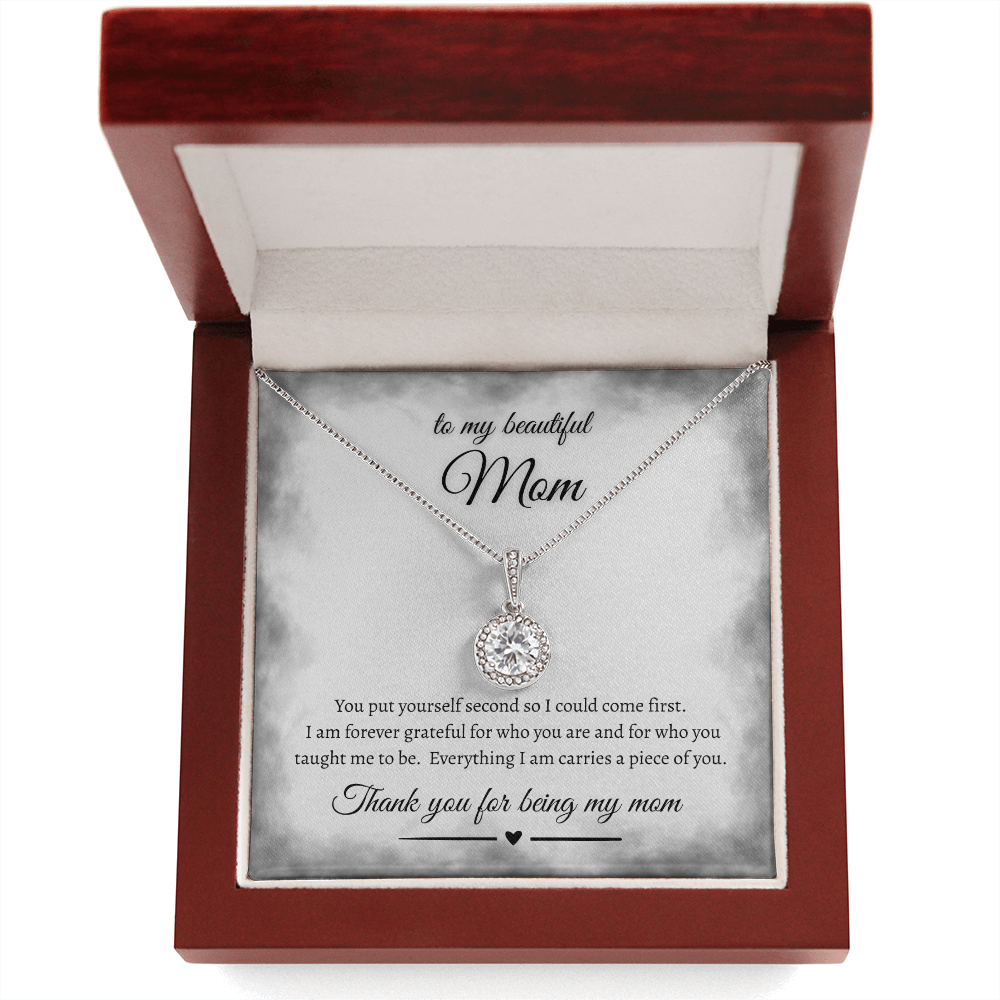 Emotional Mom Necklace Gift From Child With Love
