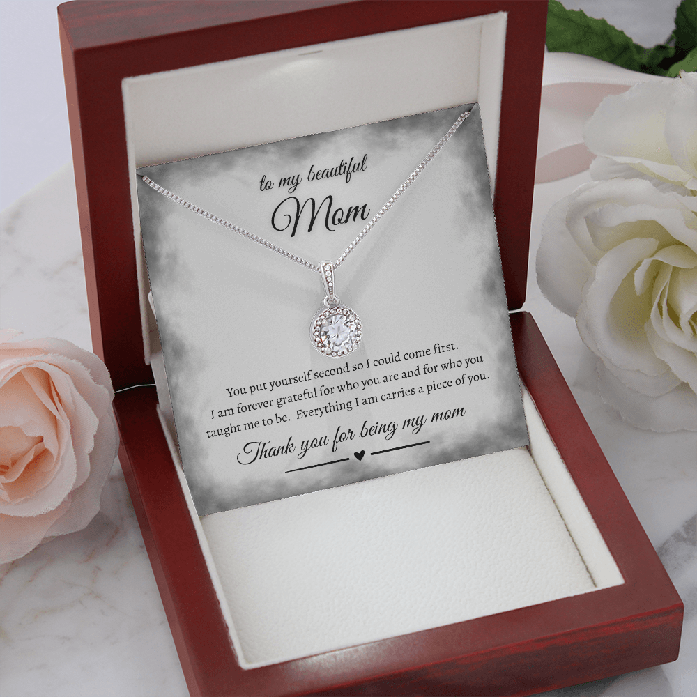 Emotional Mom Necklace Gift From Child With Love