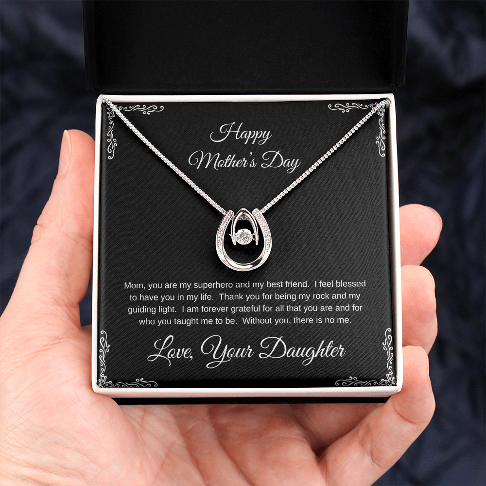 My Rock And Guiding Light Dancing Pendant Gift