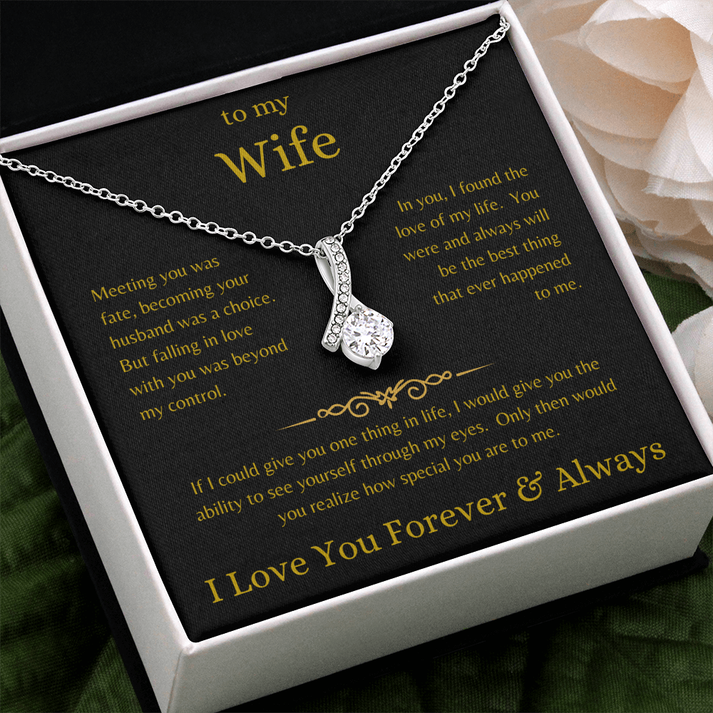 To My Wife Necklace