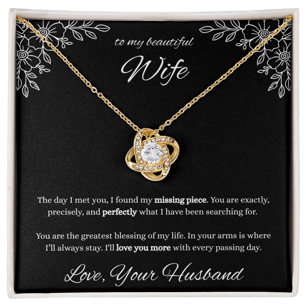 To My Wife Necklace