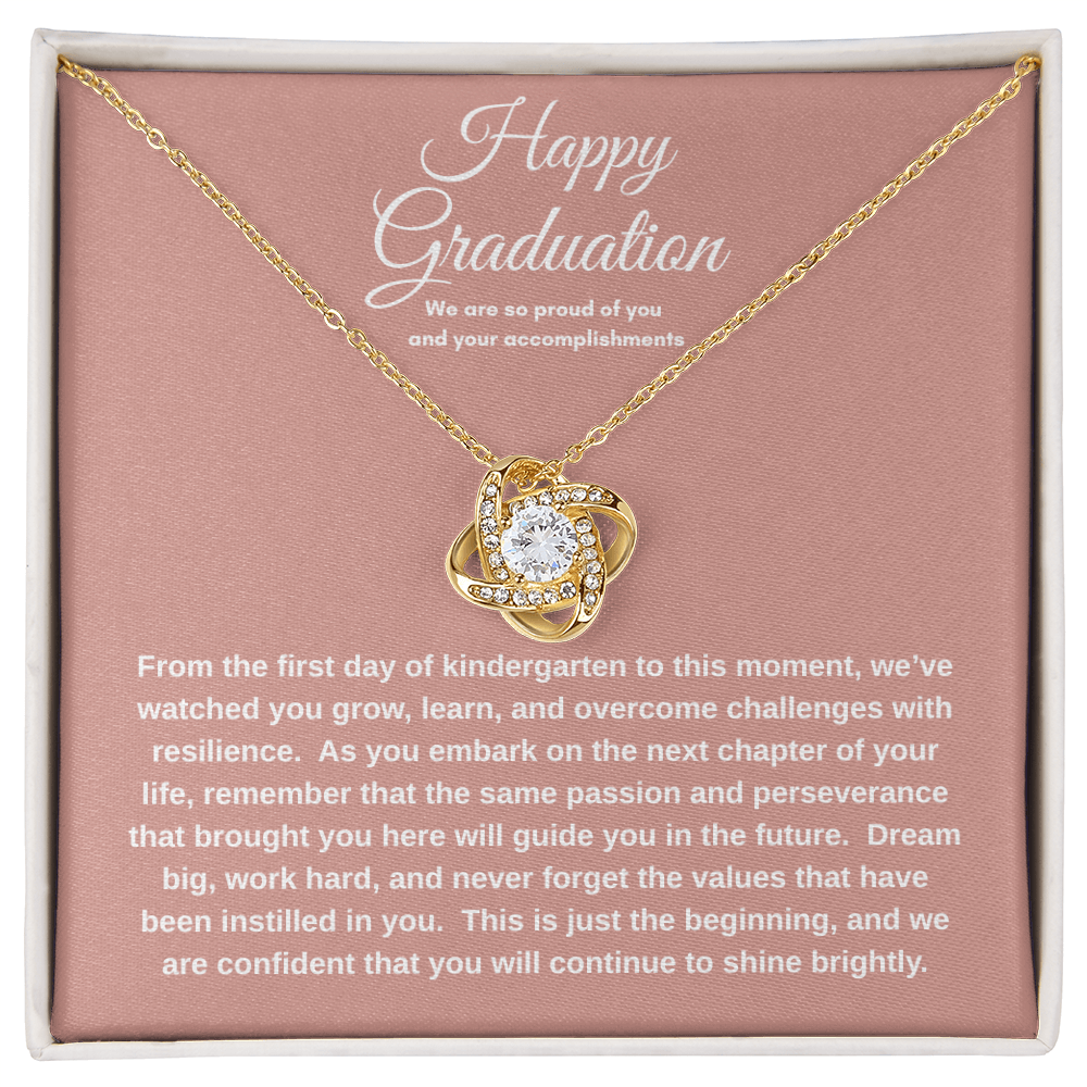 Graduation Necklace Gift For Daughter Proud Journey Keepsake