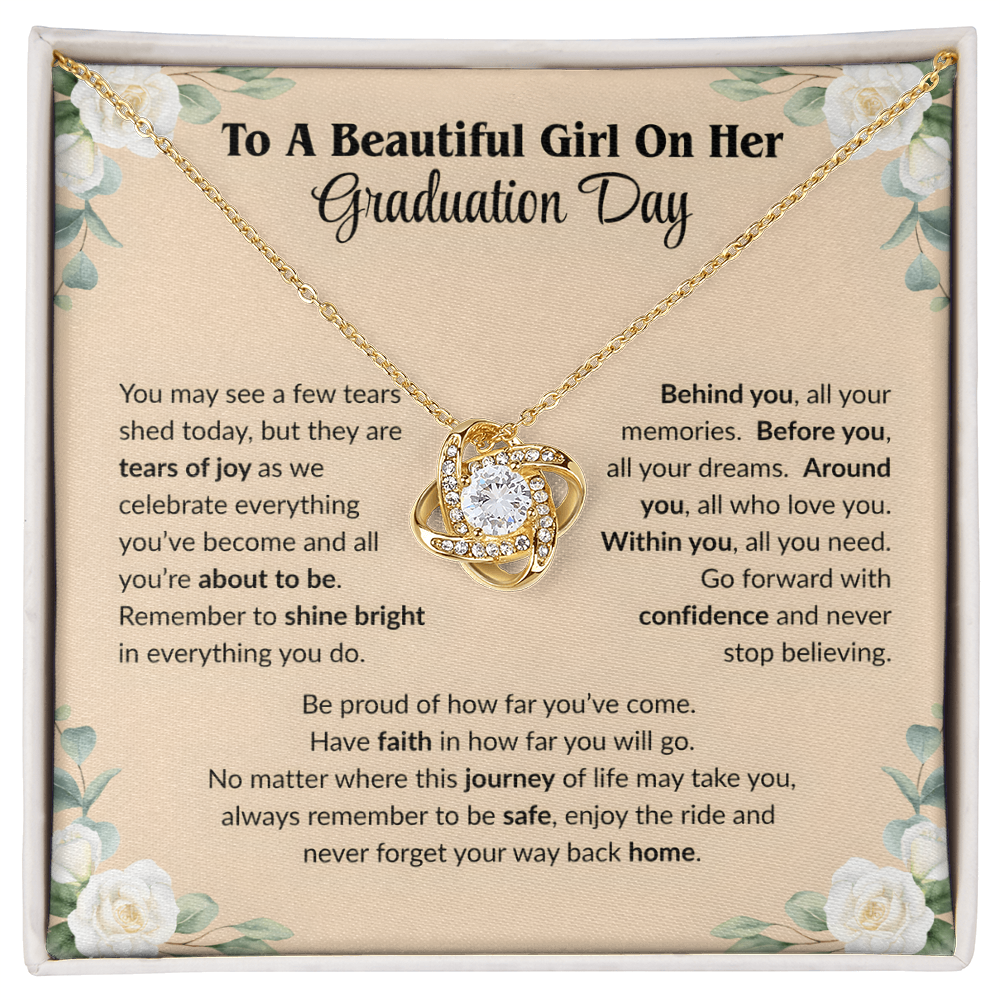 Graduation Gift Necklace For Beautiful Daughter From Mom
