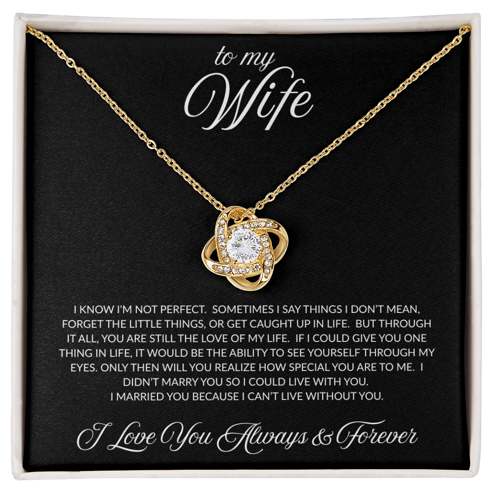 To My Wife Necklace