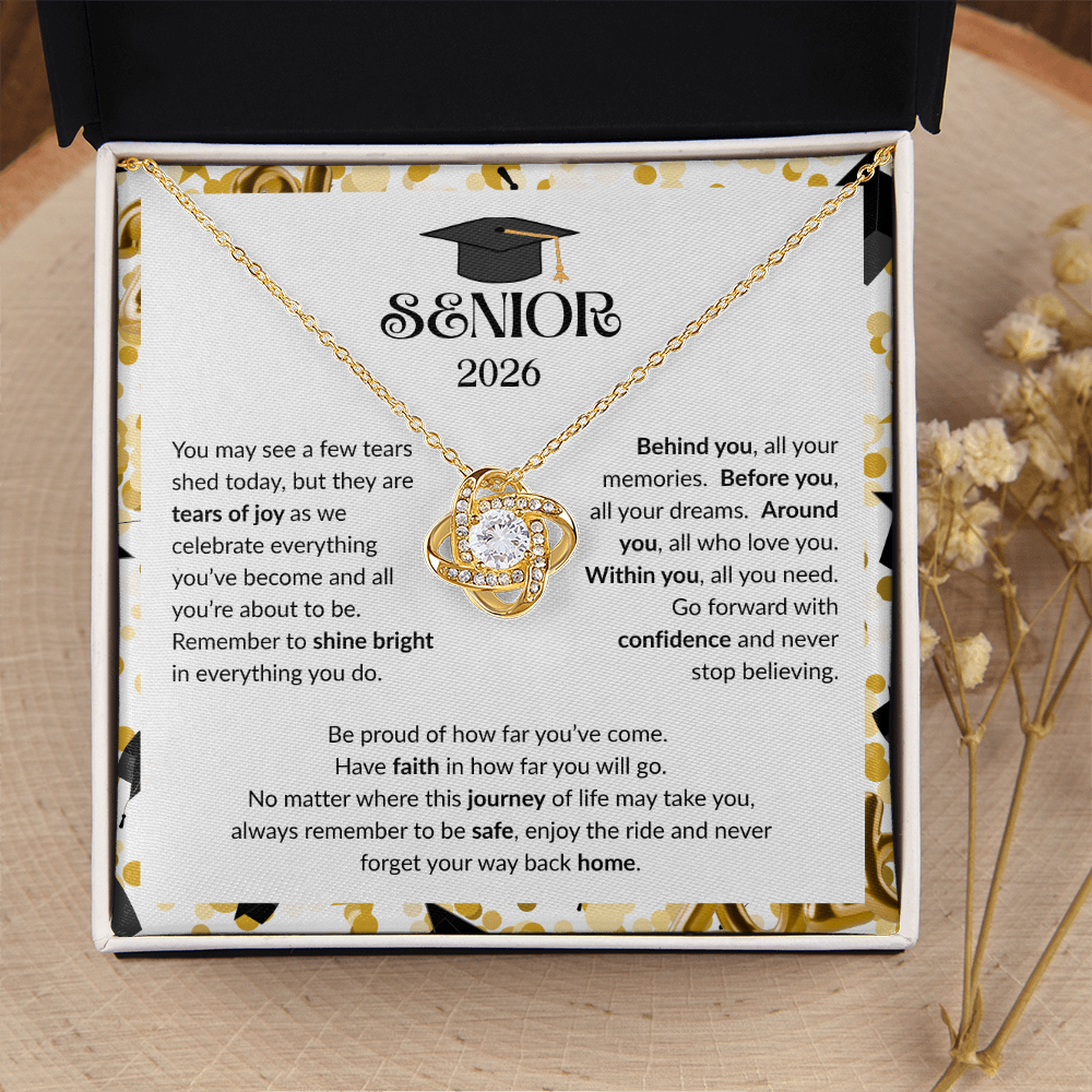 Senior 2026 Graduation Gift Necklace for Daughter