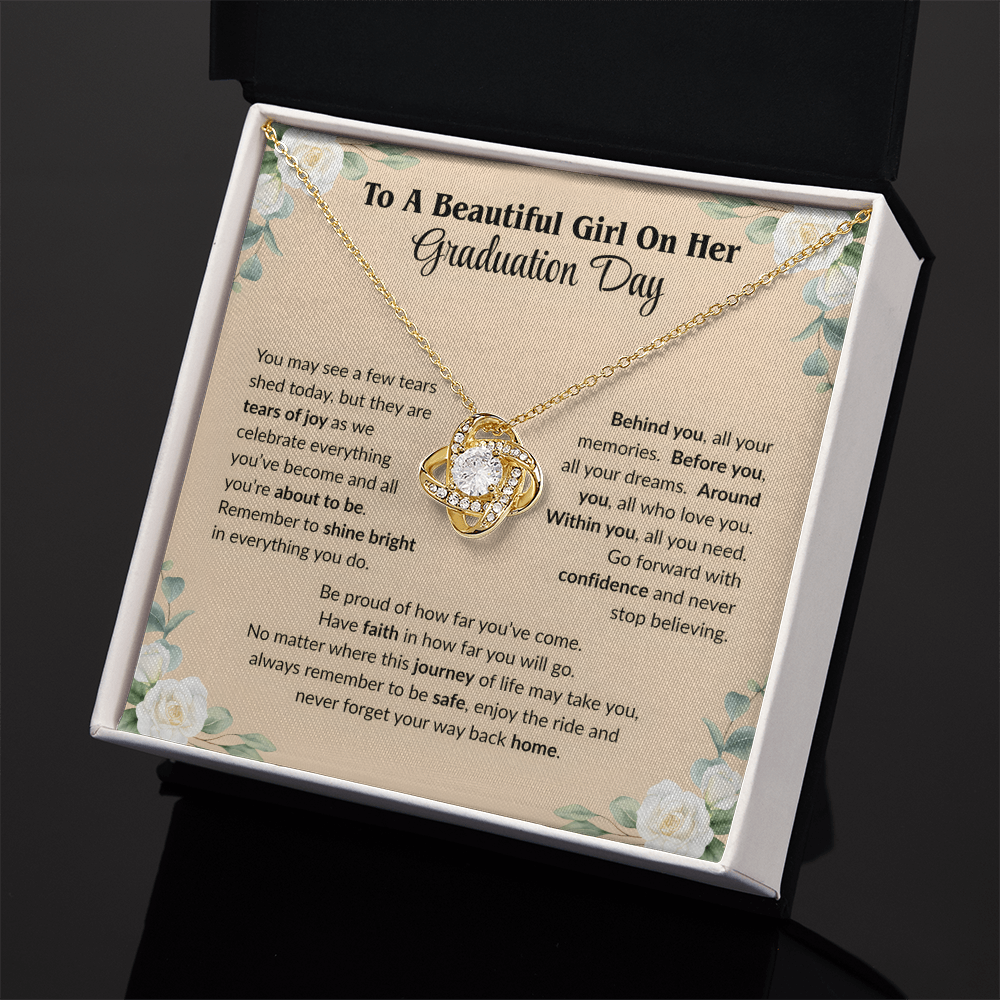 Graduation Gift Necklace For Beautiful Daughter From Mom