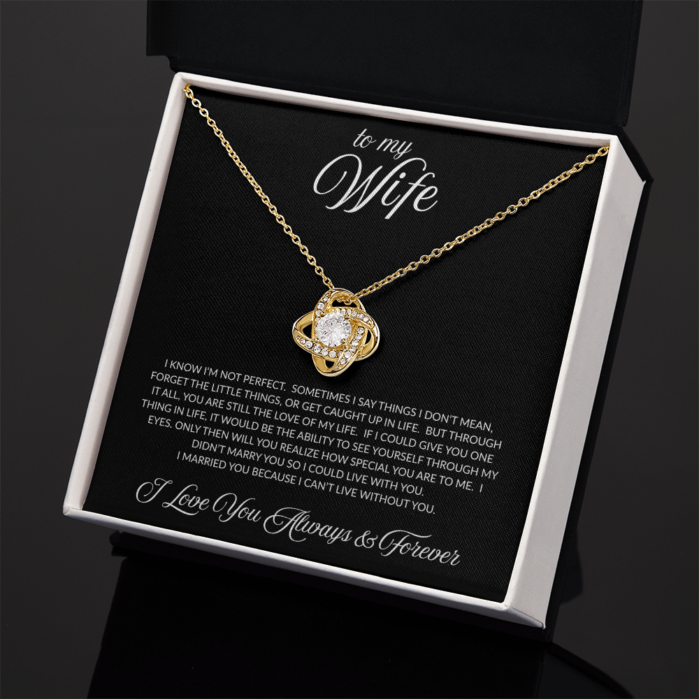 To My Wife Necklace