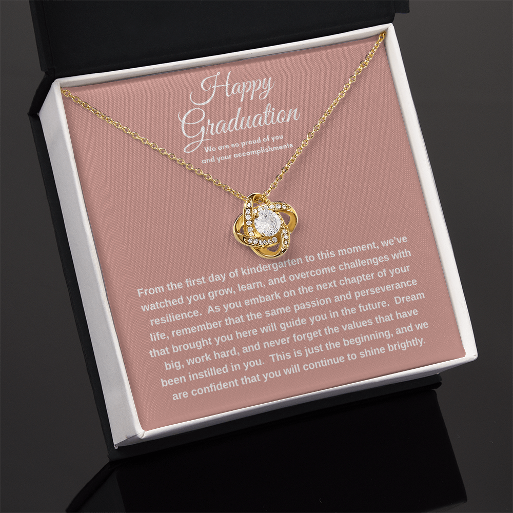 Graduation Necklace Gift For Daughter Proud Journey Keepsake