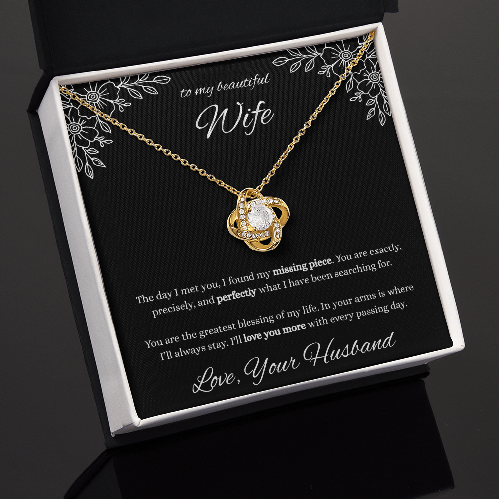 To My Wife Necklace