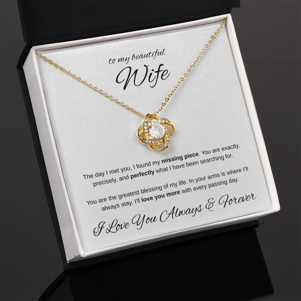 To My Wife Necklace