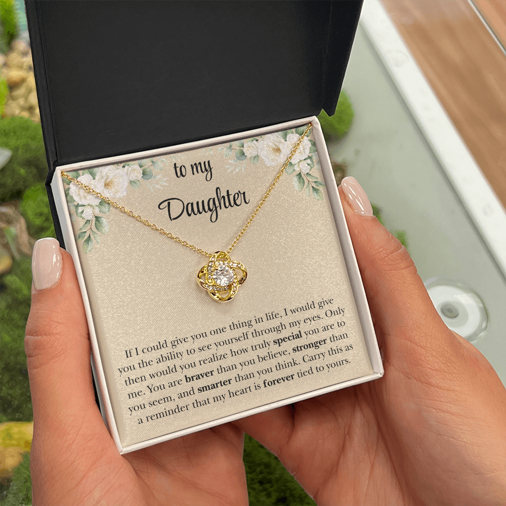 To My Daughter Necklace