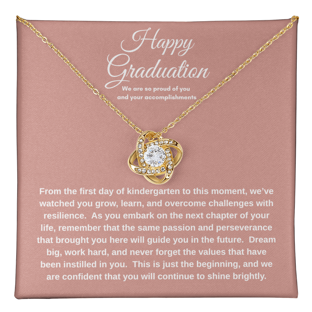 Graduation Necklace Gift For Daughter Proud Journey Keepsake