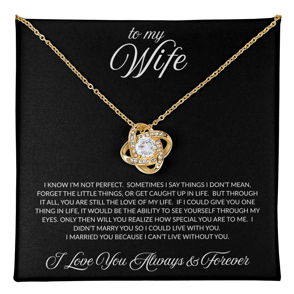 To My Wife Necklace