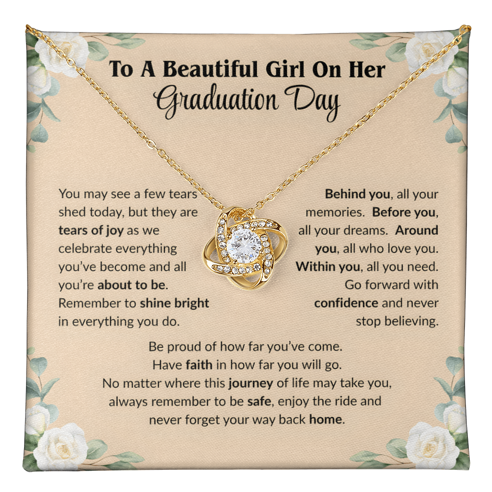 Graduation Gift Necklace For Beautiful Daughter From Mom