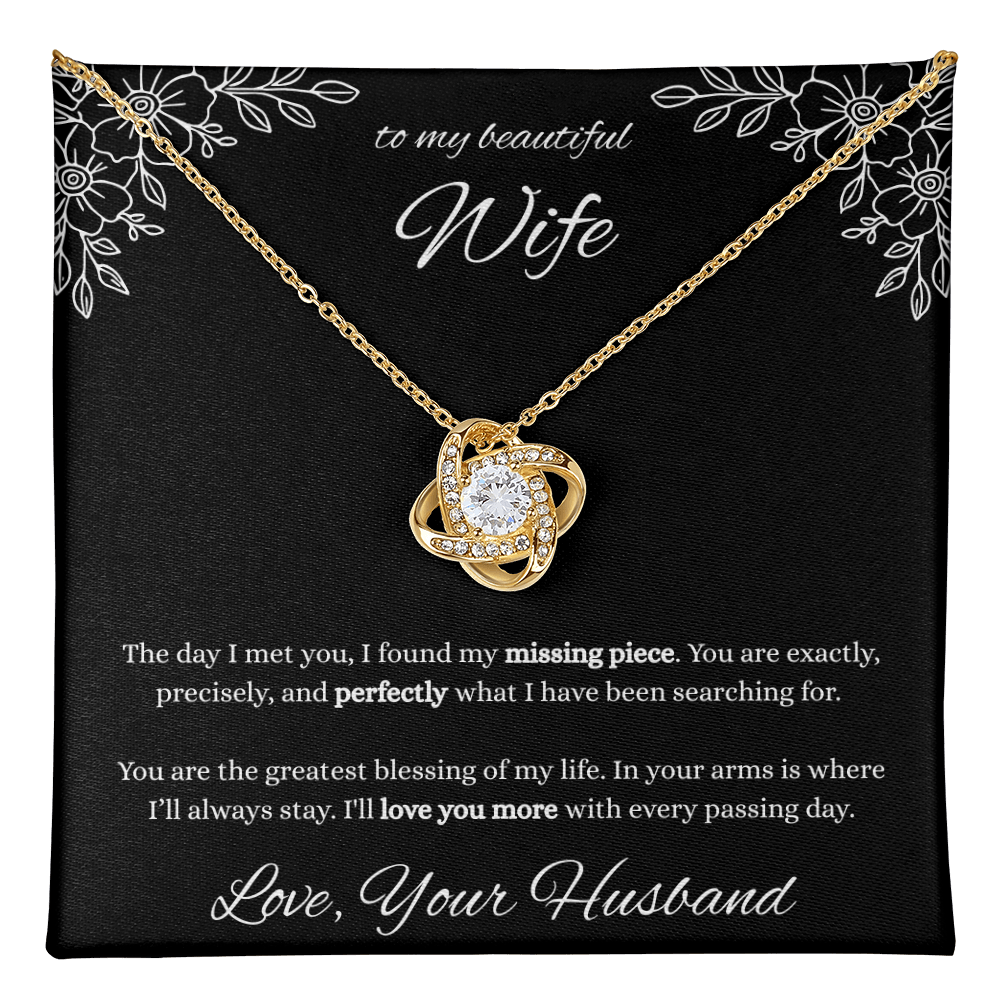 To My Wife Necklace