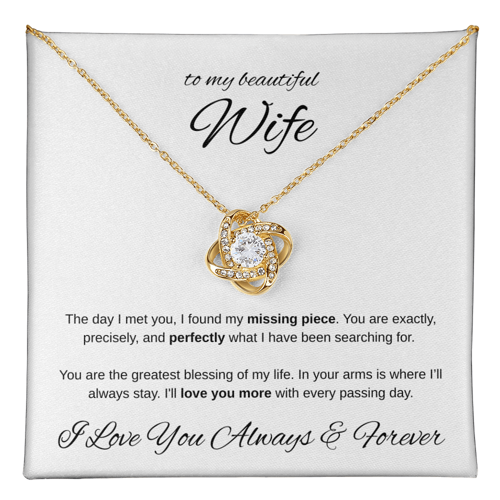 To My Wife Necklace