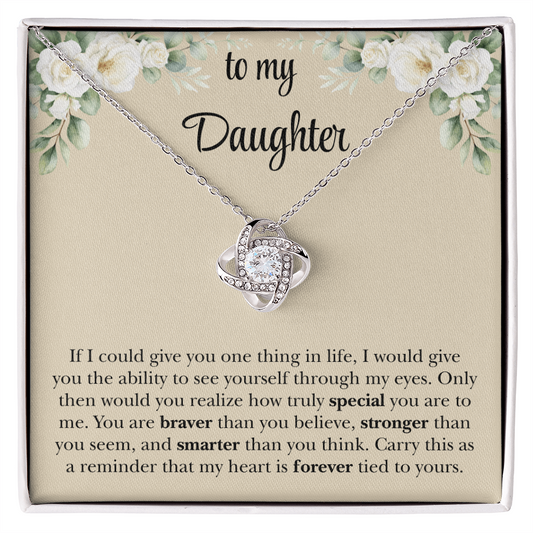 To My Daughter Necklace