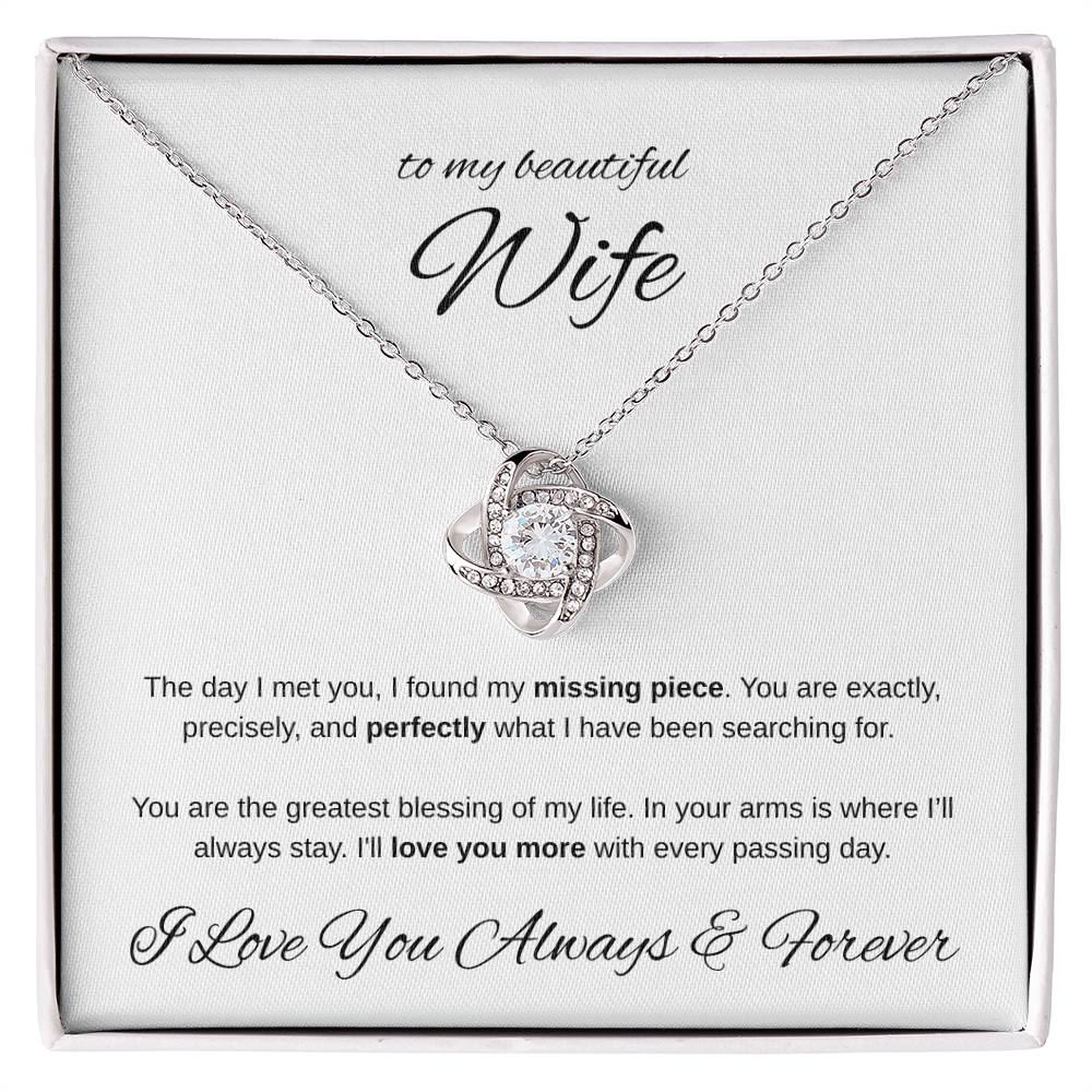 To My Wife Necklace