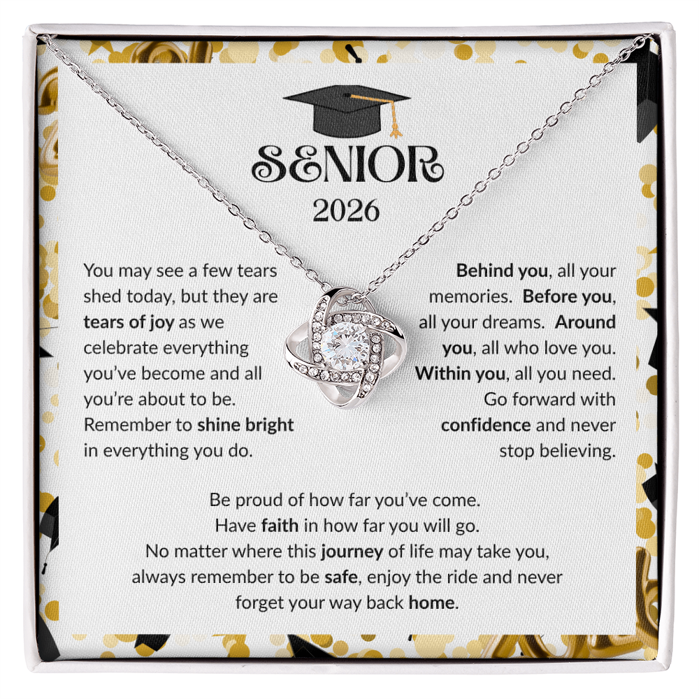 Senior 2026 Graduation Gift Necklace for Daughter