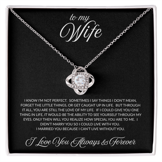 To My Wife Necklace